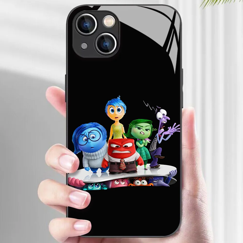 Cartoon Inside Out 2 Phone Case for Samsung Galaxy S24 S23 S22 S21 S20 Note20 Ultra Plus FE M20 M34 54 4G 5G Silicone Back Cover