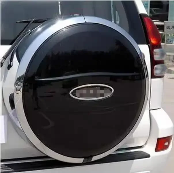 ABS Spare Tire Cover with Hard Top for T-oyota Prado Exterior Accessories  Cars