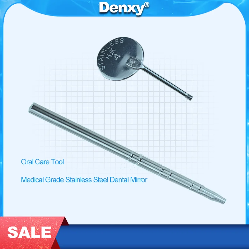 

1 Pcs Dental Mouth Mirror Medical Grade Stainless Steel Oral Care Tool Teeth Cleaning Inspection Handle Dental Mirror