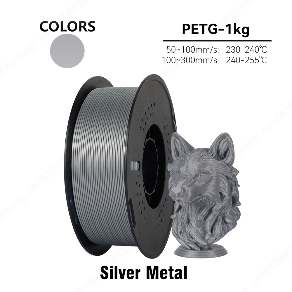 KINGROON 10KG/5KG/1KG PETG Filament 1.75mm Hoge Taaiheid Groothandel 10 Rolls/5Rolls/1Roll 3D Printing Materialen voor 3D Printer