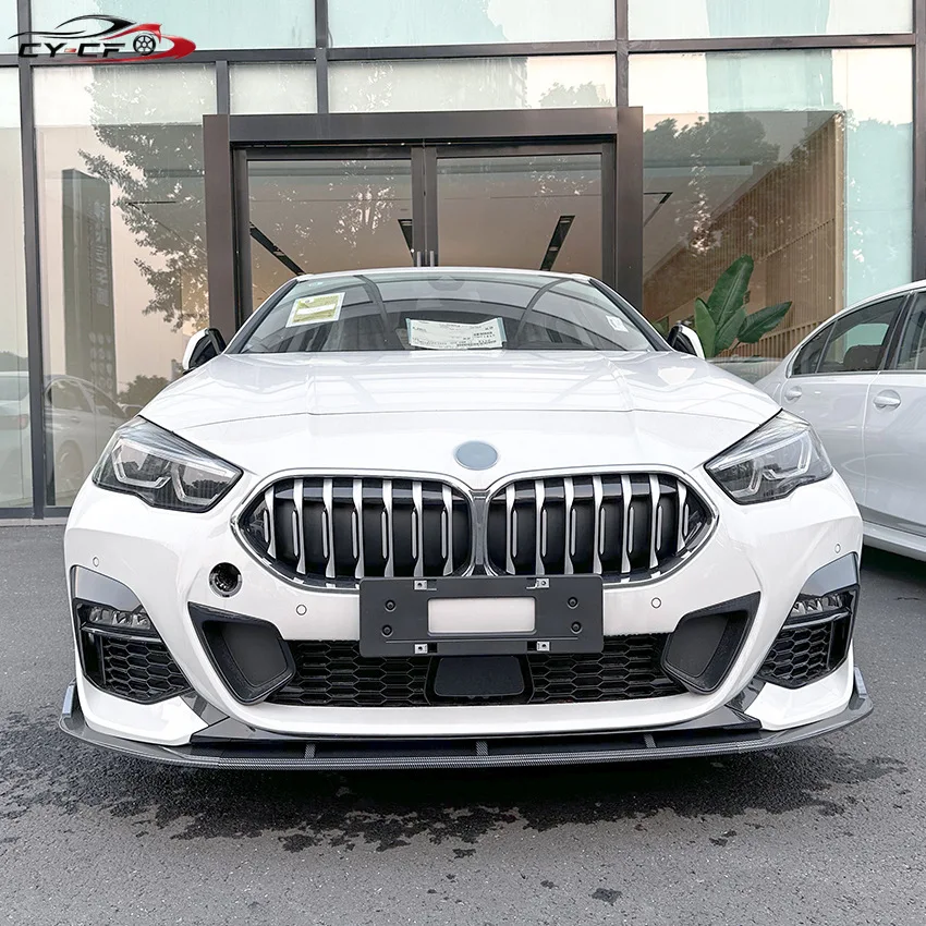 Front Bumper Spoiler Lip Lower Splitter Lip For BMW 2 Series F44 228i 220i M235i M Sport 2020-2024