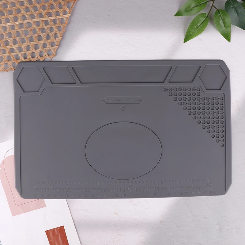 ESD Heat Insulation Soldering Mat Resistance Working Silicone Soldering Mat Computer Phone Repair Pad Insulator Pad