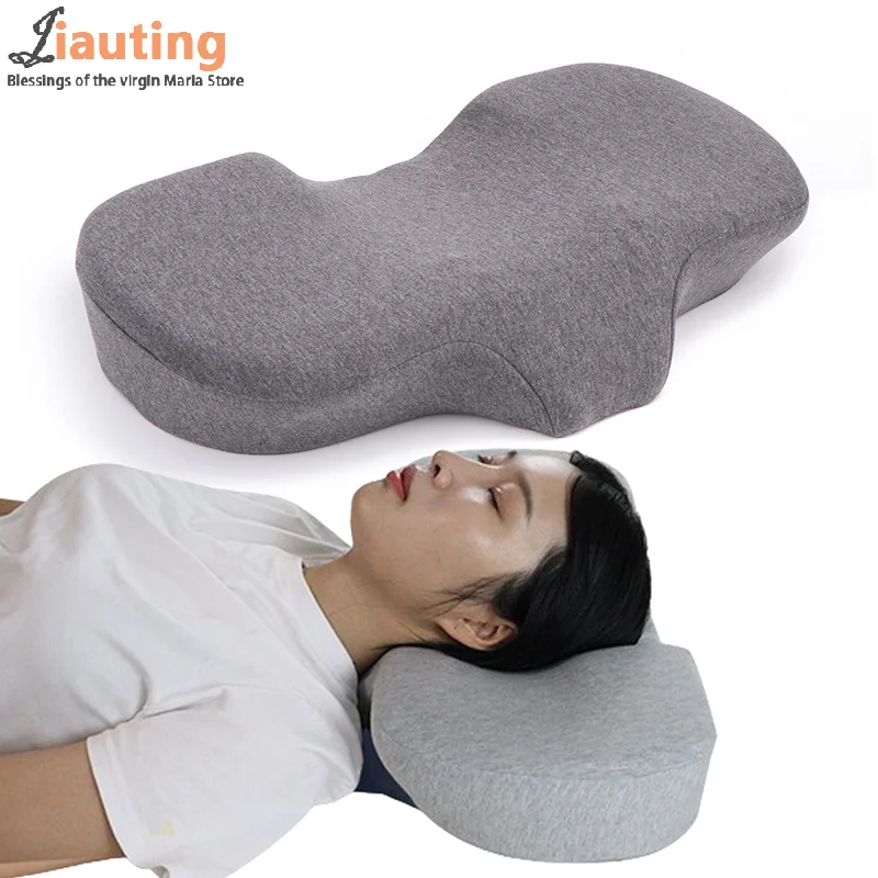 Memory Foam Bedding Pillow Neck Protection Bow Shaped Sleeping Pillows Support Head Orthopedic Relax Health Cervical Neck