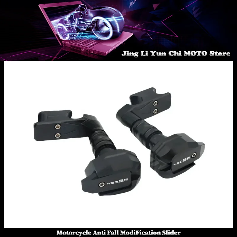 

For CFMOTO 450SR 450NK 450SRS Motorcycle Falling Protection Frame Slider Fairing Guard Crash Pad Protector CFMOTO 450 SR/SRR/NK