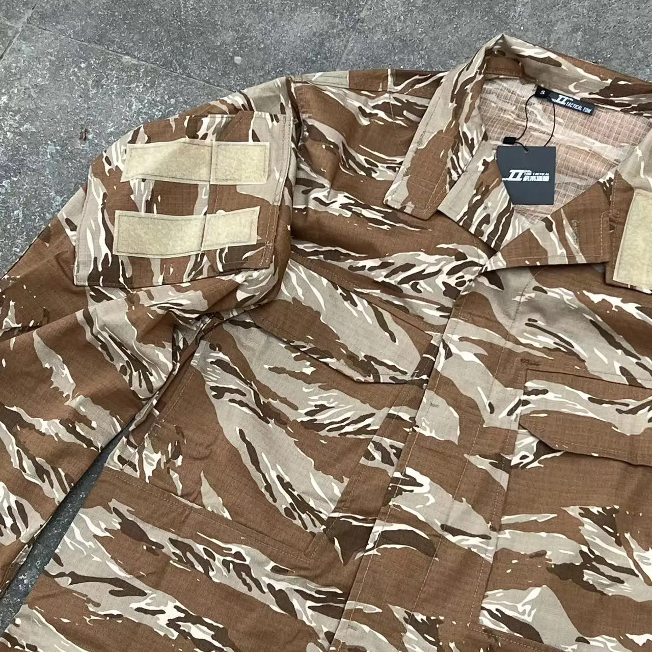 Tactical Tom GEN3 Desert Tiger Camouflage G3 Combat Suit Field Camouflage Outdoor Sports Training Long Sleeved
