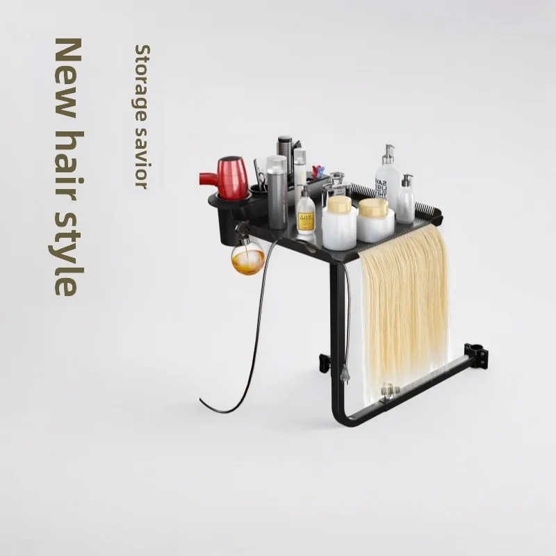 Hairdressing Chair Adapter Tray Accessories Barbershop Salon Special Storage Tools Tooth Comb Aluminum Plate Factory
