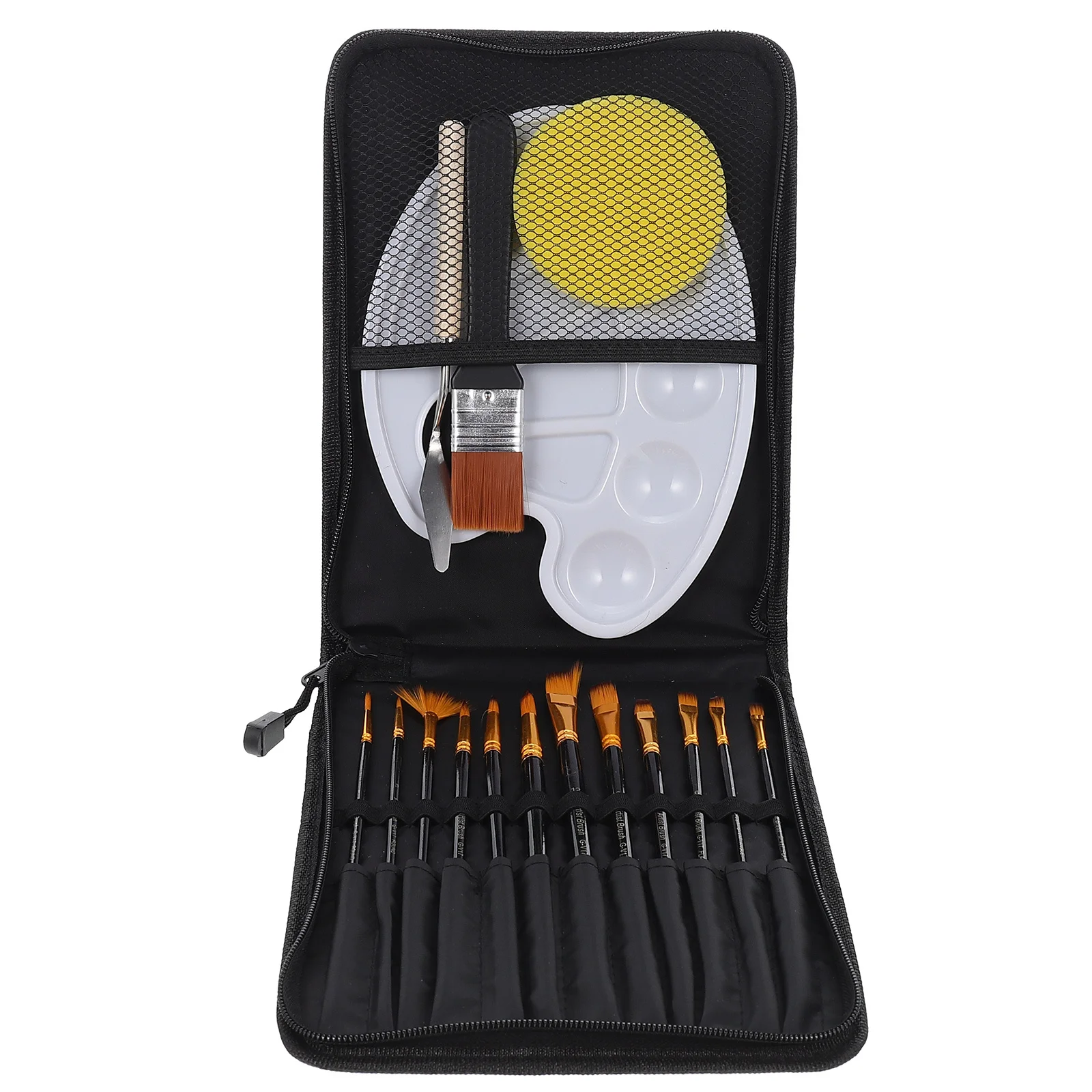 1Set Tragbare Künstler Pinsel Set Aquarell Ölgemälde Versorgung Acryl Farbe Kit für Studenten Ölgemälde Versorgung