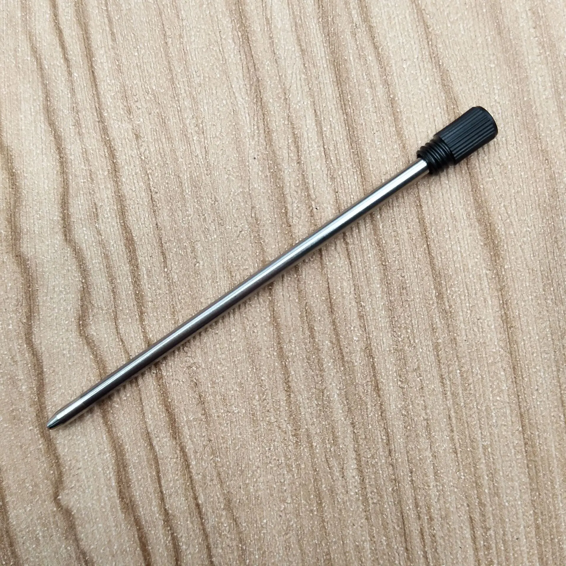 20 Stück 0,5 mm Metall-Rollkugelschreibermunten, 70 mm Länge, für Crystal Diamond Pen, 7 cm, austauschbare Metallstiftminen, Büro, Business – Detail 5