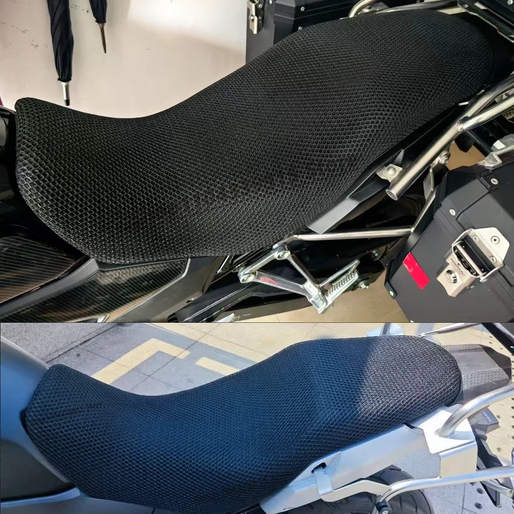 For HONDA CB500X  CB 500X 3D Breathable Mesh Motorcycle Seat Cover Scooter Seat Covers Cushion Anti-Slip Cover Grid Seat Cover
