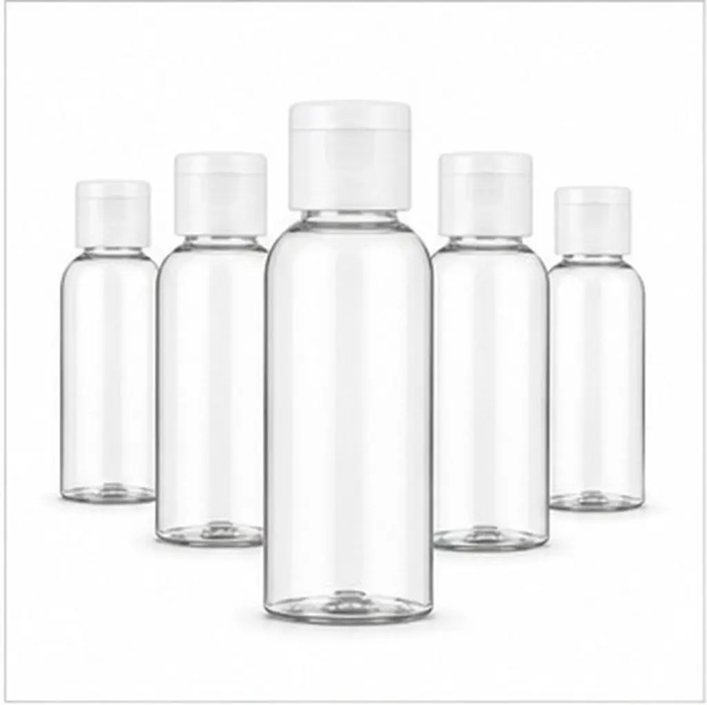 20Pcs Butterfly Travel Bottles Portable Plastic Refillable Toiletries Container for Shampoo Lotion Conditioner