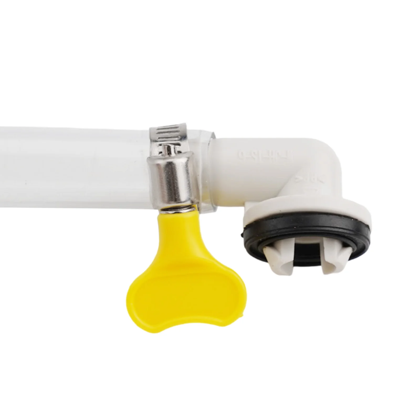 Kit de mangueira de drenagem de ar condicionado de 36 pés com design eficiente com conector e braçadeiras para aplicações divididas e batentes