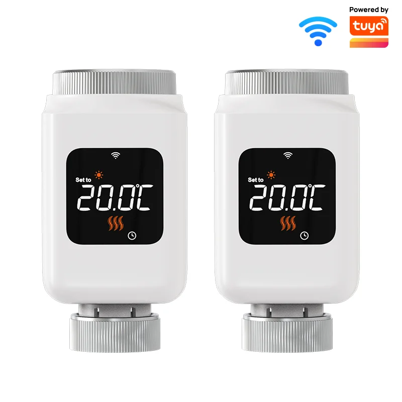Tuya Smart WiFi thermostatische radiatorkraan TRV programmeerbare APP externe temperatuurregelaar verwarming met Alexa Google Home