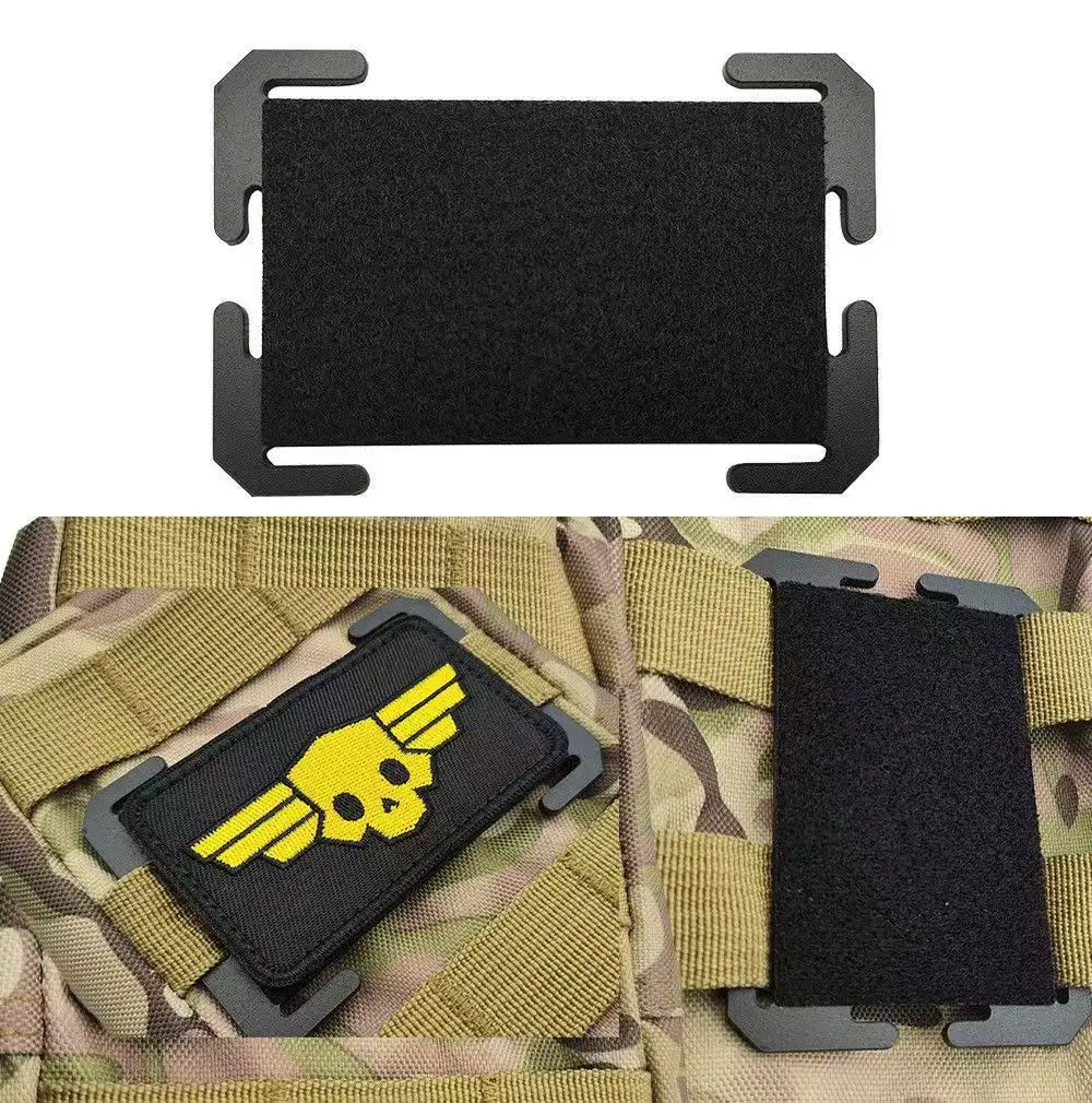 

Portable Tactical Molle Patches Attachment Hook Loop DIY Patch Badge Panel Morale Patche Board Hunting Backpack Vest Accessories