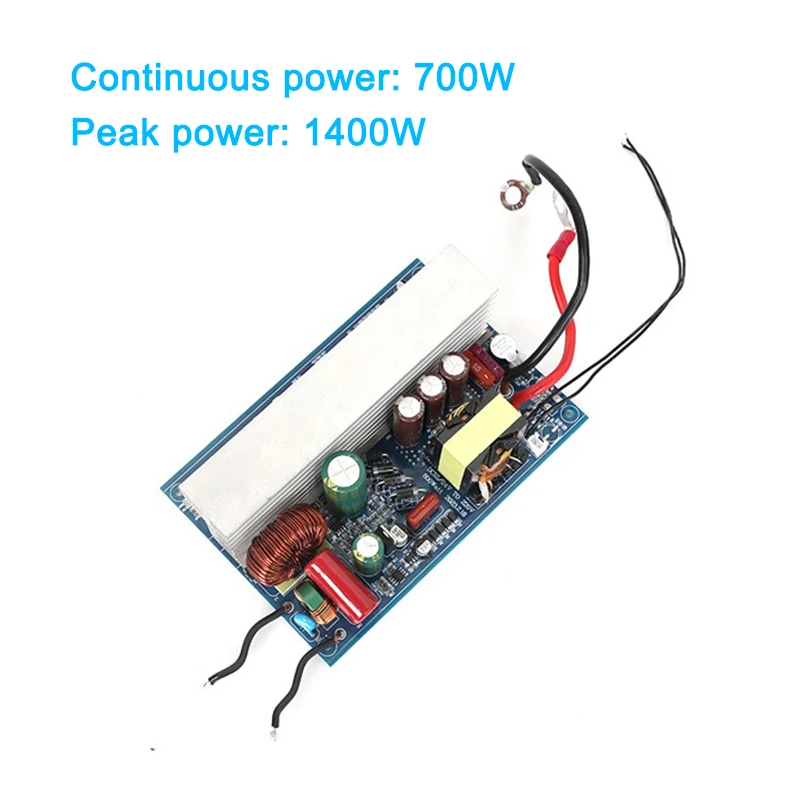 Imagem -03 - Placa-mãe do Inversor de Onda Senoidal Pura sem Invólucro Inversores Solares do Carro Conversor de Energia 1400w 2600w 12v 220v