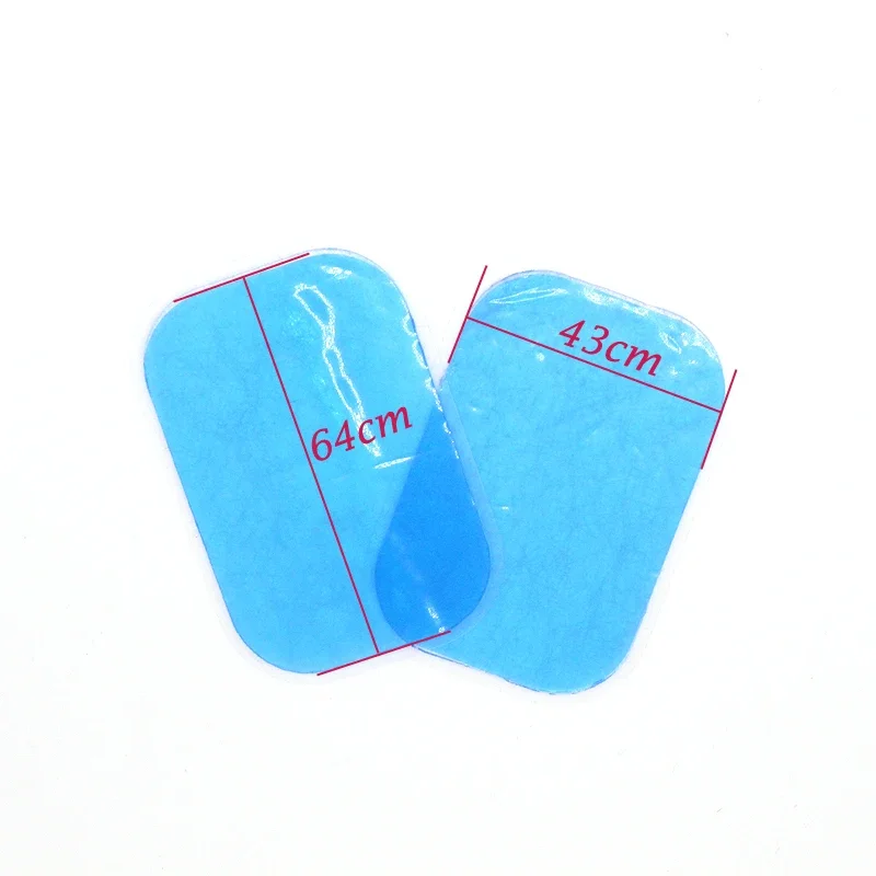 50/100pcs Trainer adesivi in Gel addominale Fitness Hydrogel elettrodi Pad per stimolatore muscolare ABS Trainer massaggiatore per il corpo