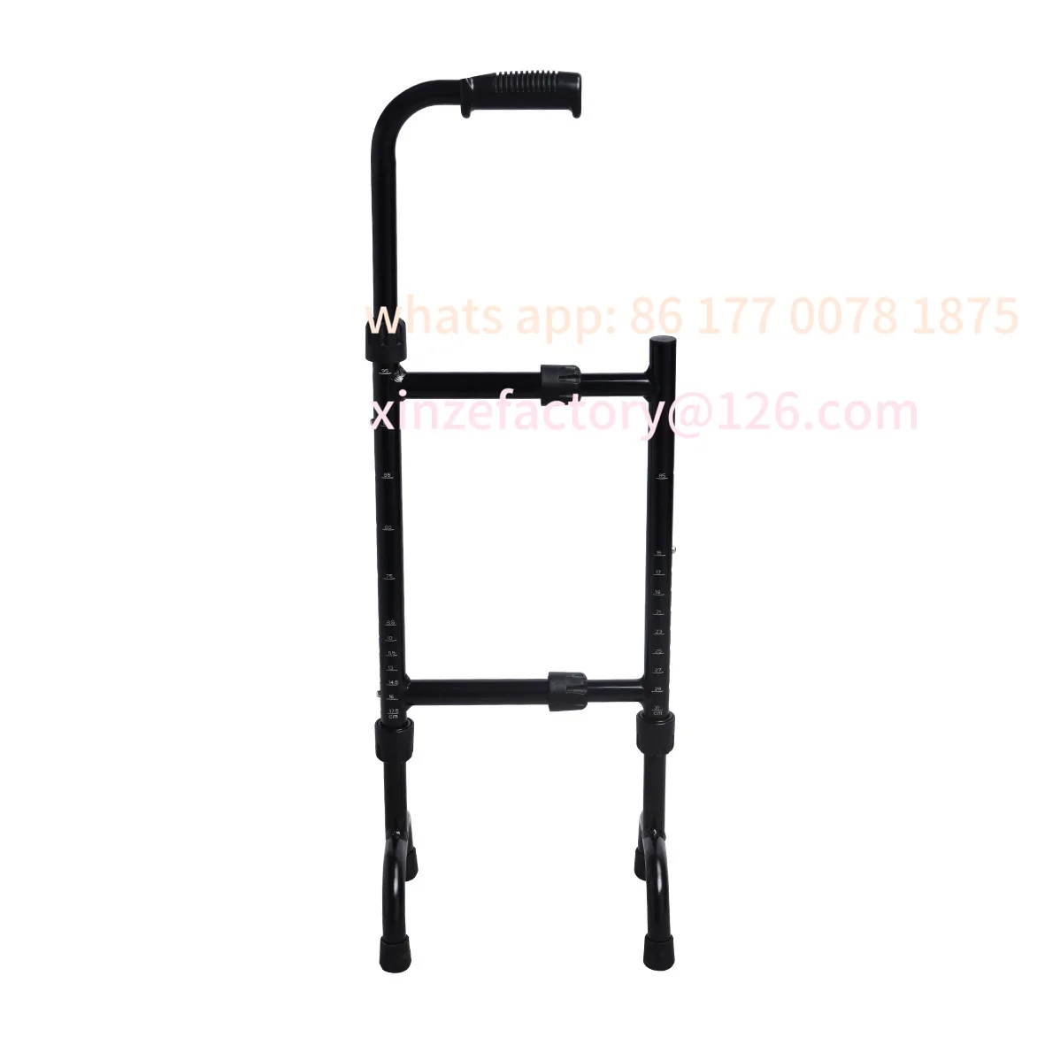 

Customizable Punching Free Stair Handrail Rehabilitation Aid for the Elderly