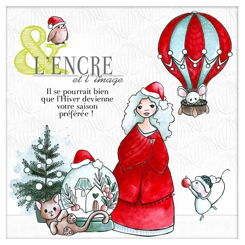 Les Petits Délices Clear Stamps DIY Diary Scrapbooking the Enchanted Forest Stamps Mold Craft Engraving Making Greeting Cards