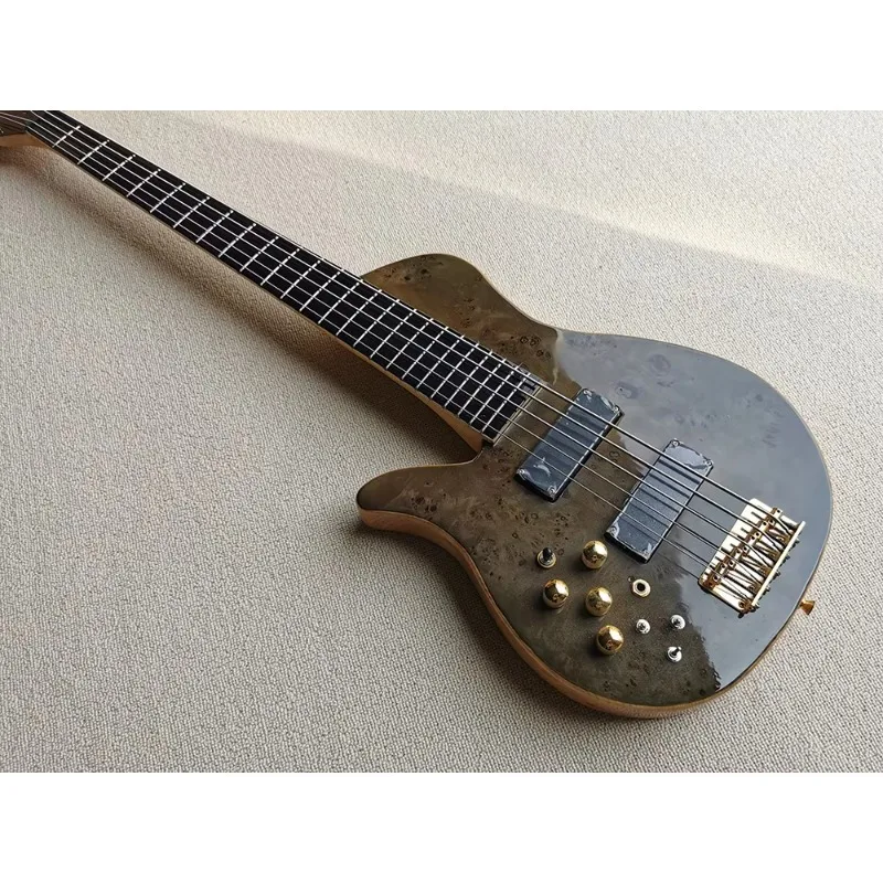 Left Handed Bass Guitar 5 Strings Electric Bass Guitar view 4