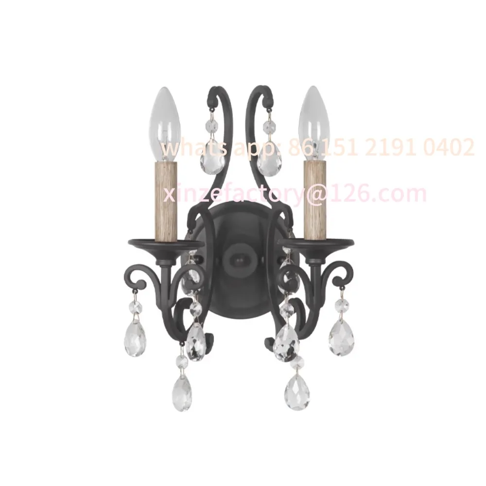 

Customizable wall lamp, creative atmosphere art, new crystal decorative entrance bedroom, master bedroom, living room, bedside c