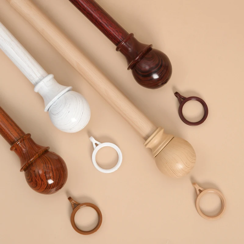 

Classic Complete Set Double Bracket Curtain For Windows Rod Diameter 28MM Aluminum Alloy Mute Wall Home Decor Roman Curtain Pole