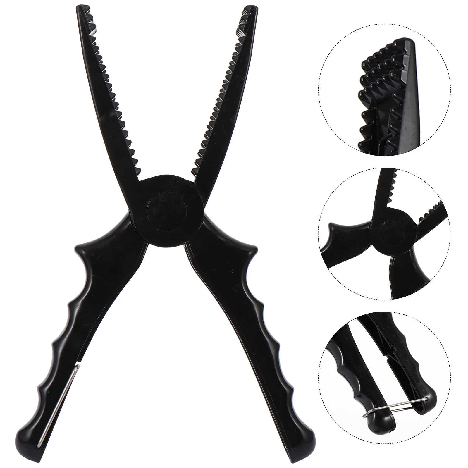 

1Pcs Professional Fish Lip Grip Bionic Principle Design Comfortable Grip Intimate Locking Fishing Supplies Fishing Pliers