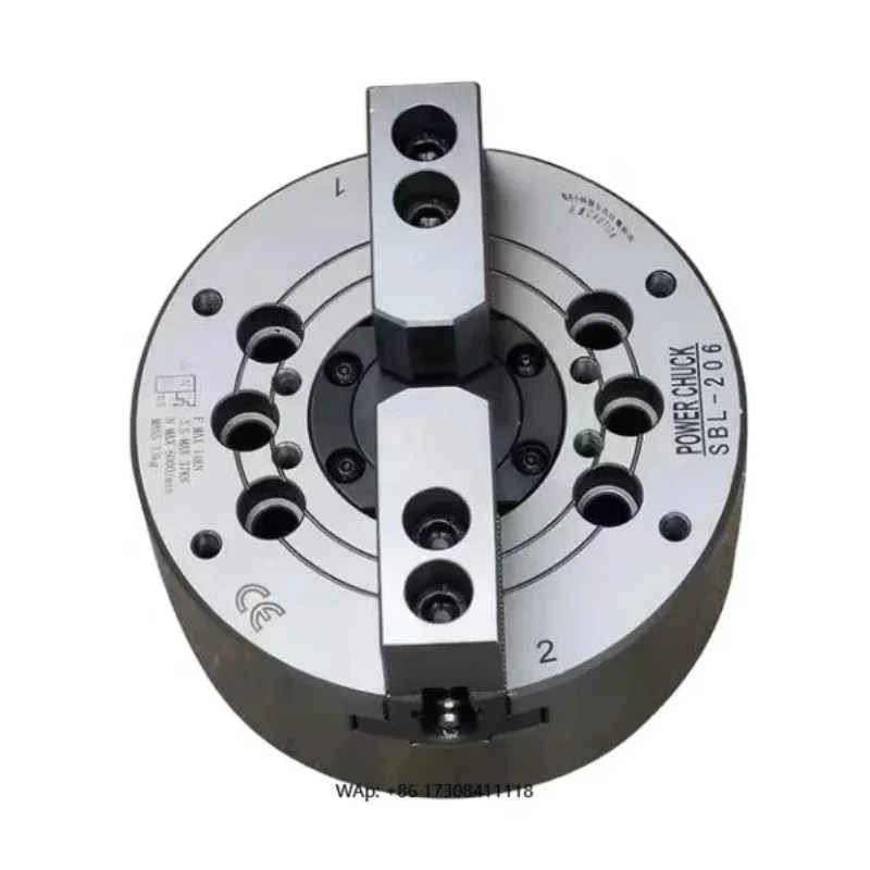 

Two jaw hollow hydraulic chuck