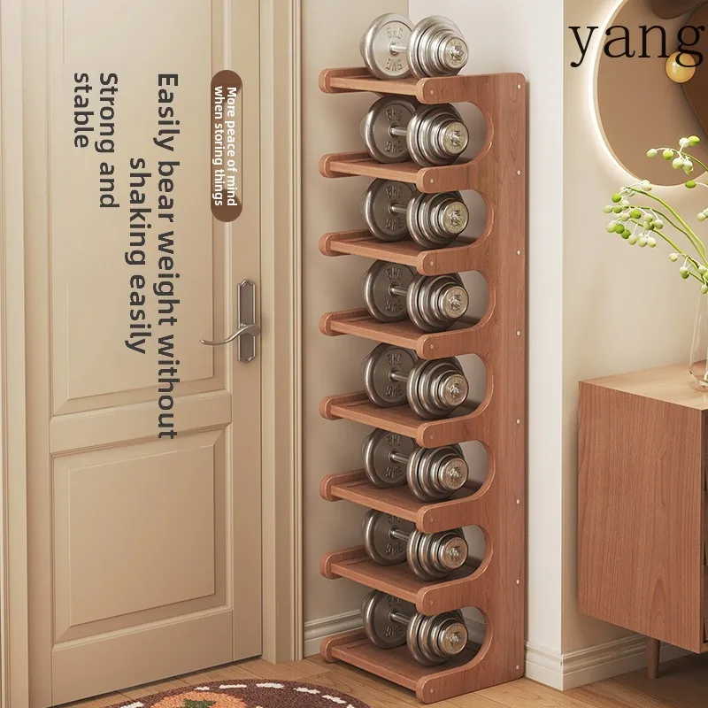 CX wooden shoe rack household corner multi-layer indoor narrow doorless shoe cabinet