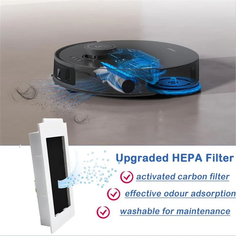 Rollenbürste für Ecovacs DEEBOT T30S Zubehör für Ecovacs Deebot T30S Pro Staubsaugerbürste