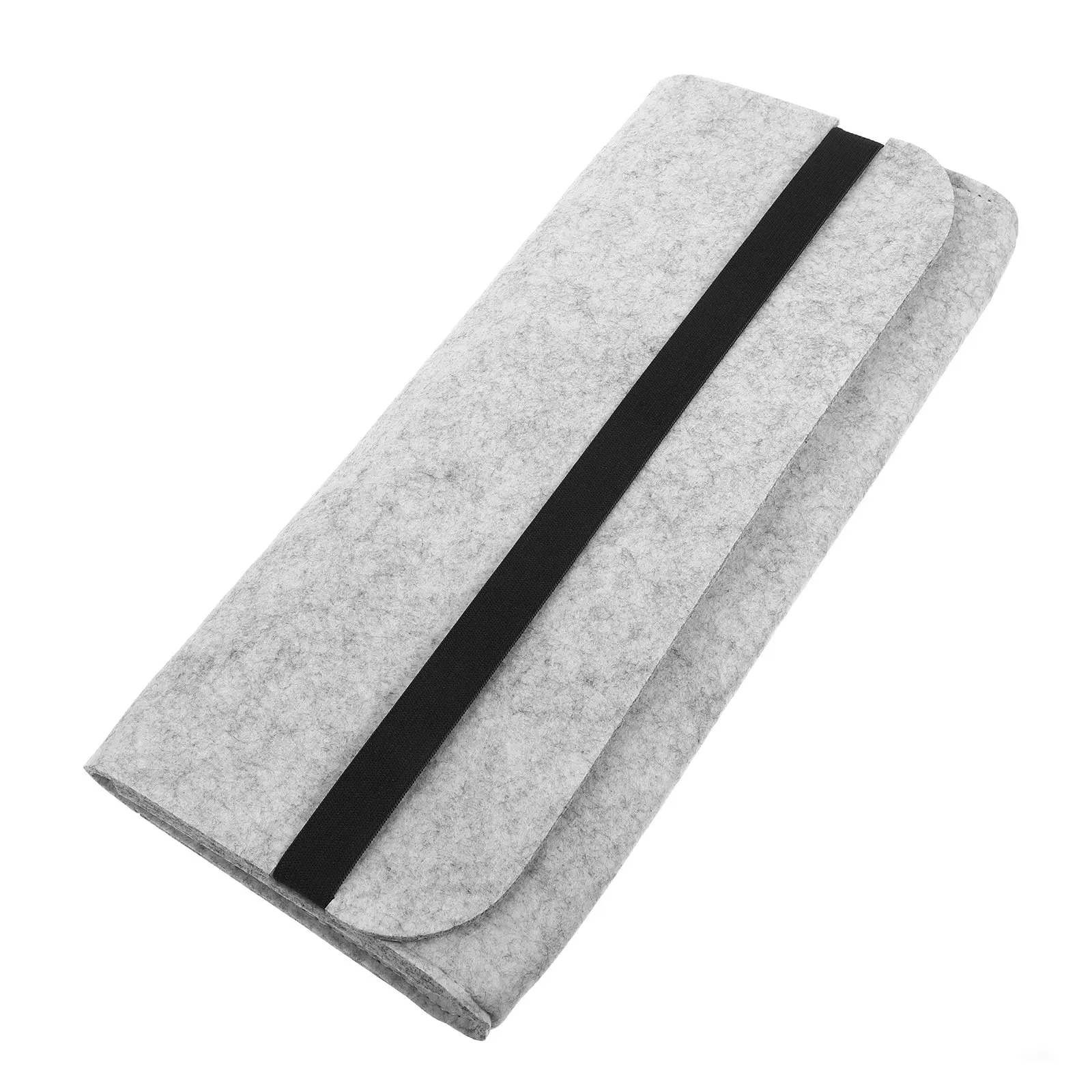 68 Keys Mechanical Keyboard Storage Bag Premium PU Material Heavy Duty Dust Proof Wear Resistant Elastic Webbing Groove Sealing