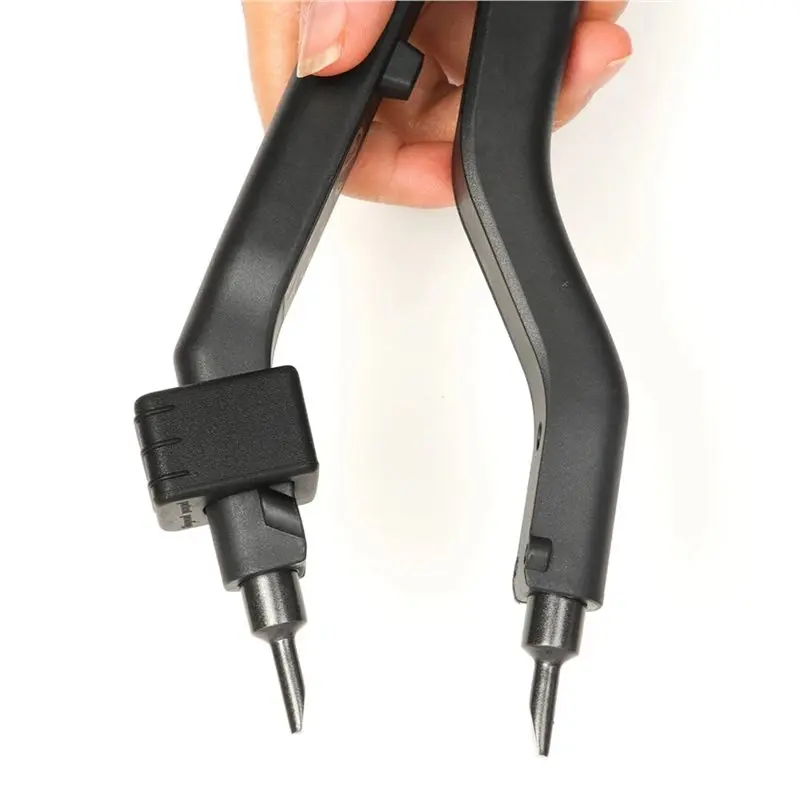 AEE6-Tongs For Hair Extensions Hair Extensions Machine Connectors Extension Tongs Heating Tip Hair Extension Iron Hot EU-PLUG