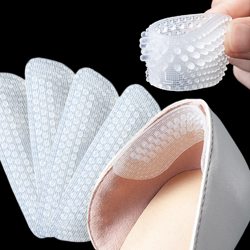 

Silicone Heel Stickers For Women Shoes Non-slip Silicone Pads High Heels Stick Insoles Inserts Gel Pad Foot Heel Care Protector