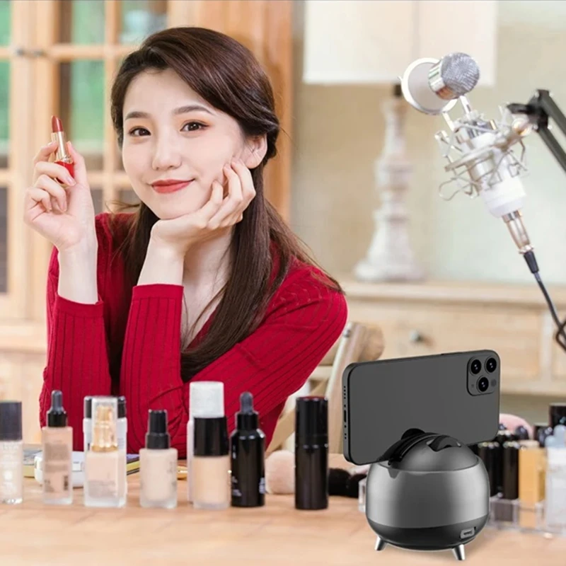 Palo de Selfie Q8 con cardán de disparo inteligente, panorámico de 360 grados, seguimiento automático de objetos, soporte para tableta y teléfono para Vlog, vídeo en vivo
