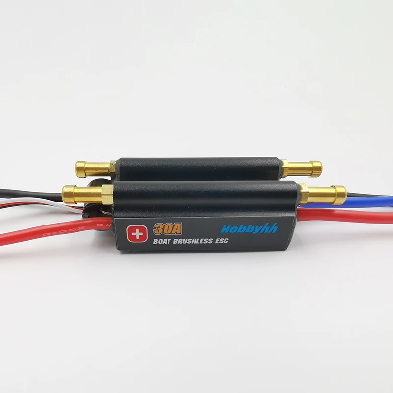 Contrôleur de Vitesse ESC 30A pour Moteur de Bateau RC, Support 2-6S Lipo BEC 5V/4A, B87B