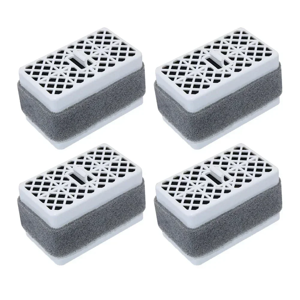 1/4pcs Filter Element Toilet Air Purifier Filter Plastic + Sponge 60*35*24 Mm For TOTO-S550E, C5, C2, S300 S350E Toilets Parts