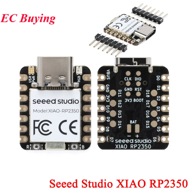 Seeed Studio XIAO RP2350 개발 보드 모듈 Raspberry Pi MicroPython 150MHz Arm Cortex-M33 및 Hazard3 RISC-V