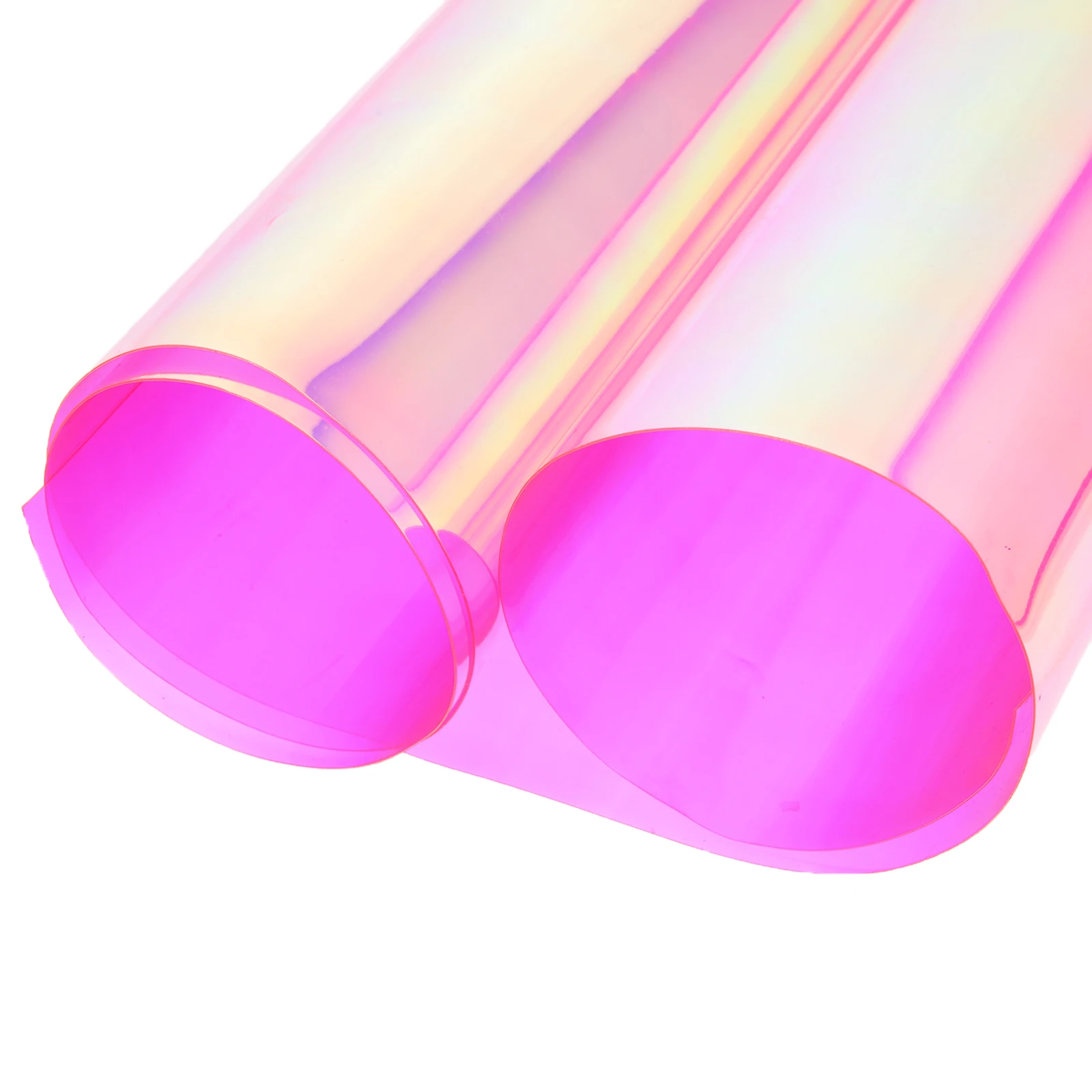 

PVC Iridescent Fabric Holographic Sheets DIY Material Opal Vinyl Roll Sewing Holographic Vinyl Patchwork Accessories Craft