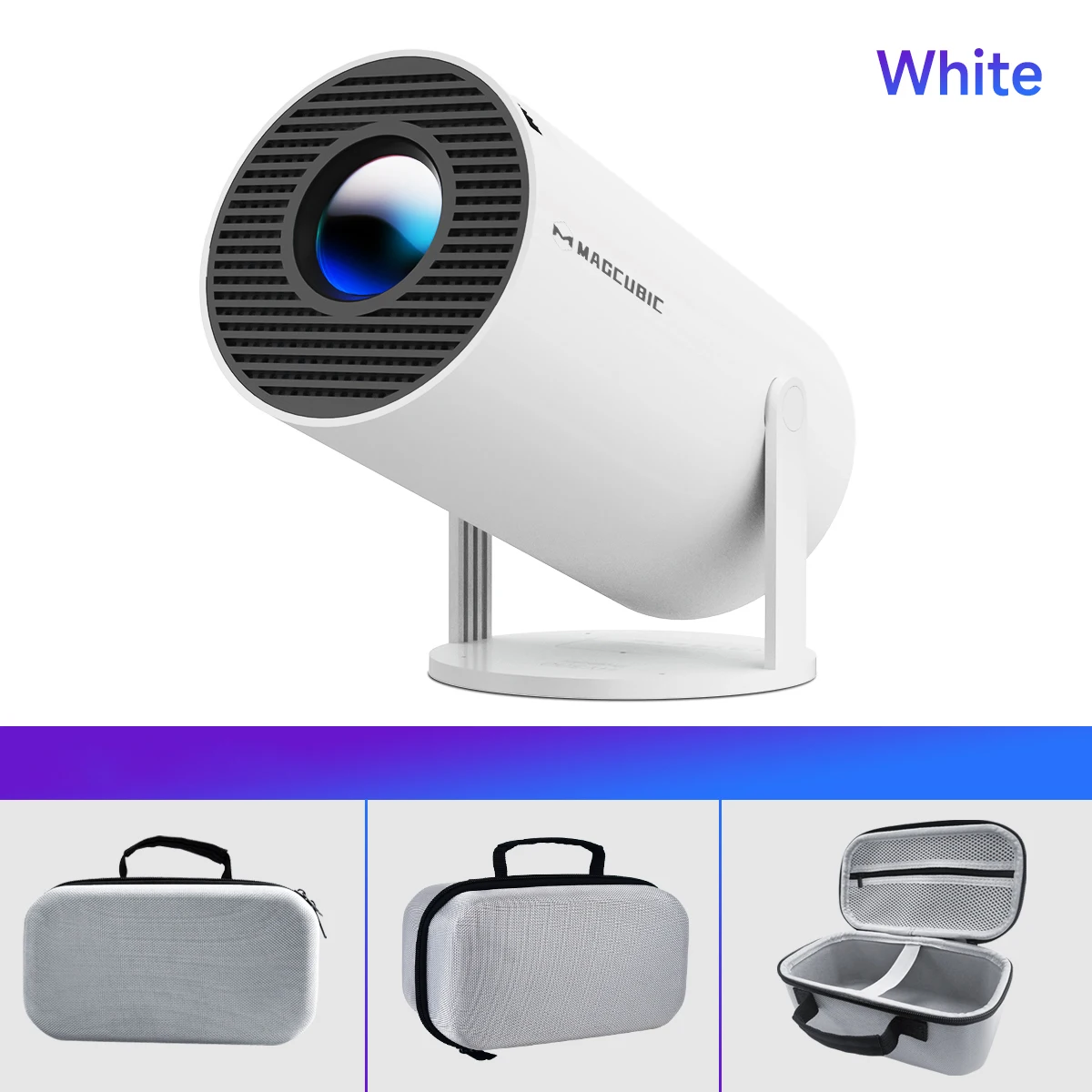 Magcubic-projector HY300 Pro 8K Android 14 Dual Wifi6 290ANSI Allwinner H726 BT5.4 1080P 1280 * 720P Home Cinema Outdoor-projector