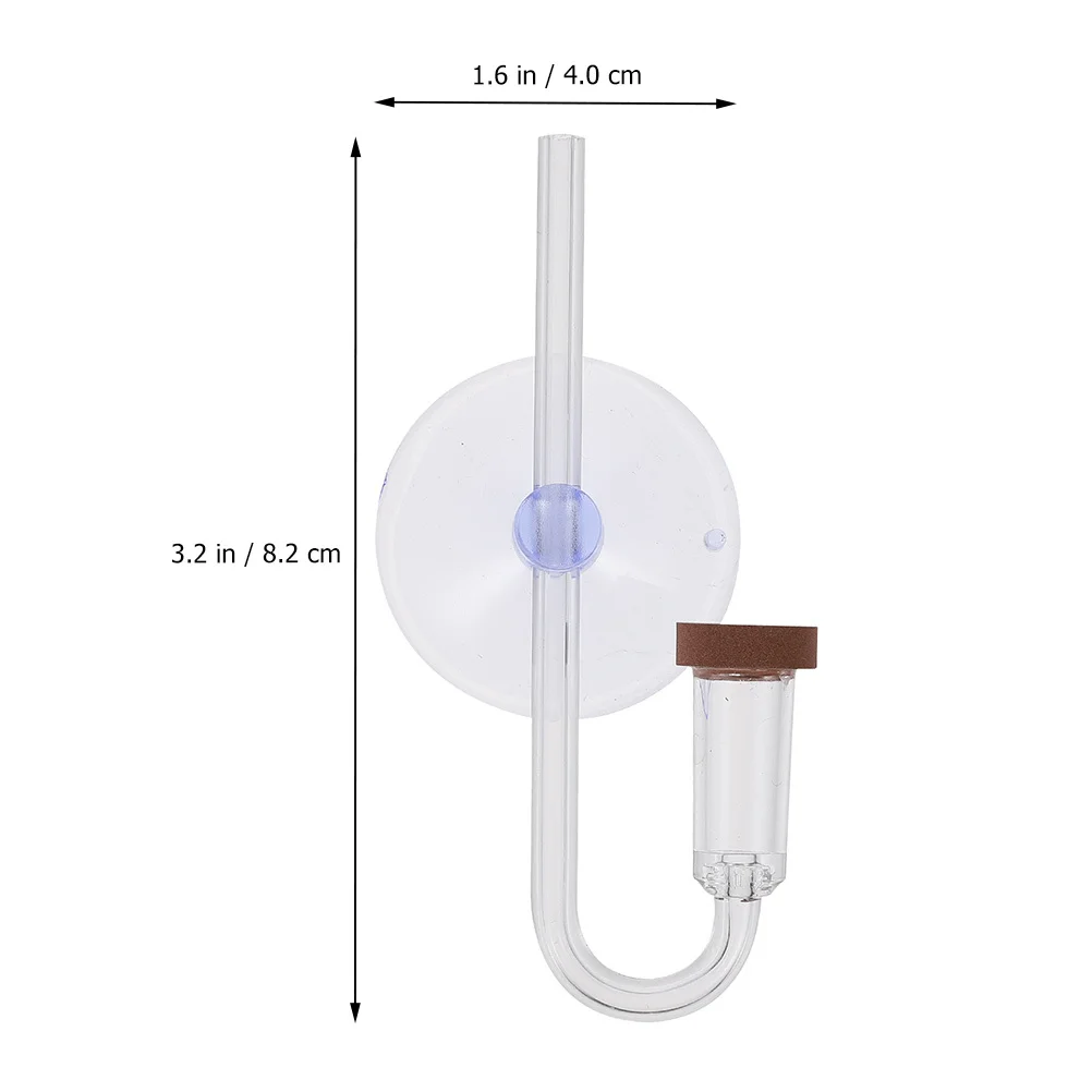 

1Set Acrylic Co2 Diffuser Carbon Dioxide Atomization System for Aquarium Plants Fast Growth High Efficiency Low Pressure Drive