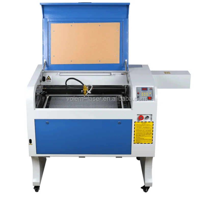 Voiern 4060 100W laser cutting machine for engraving and cutting plywood with spare parts