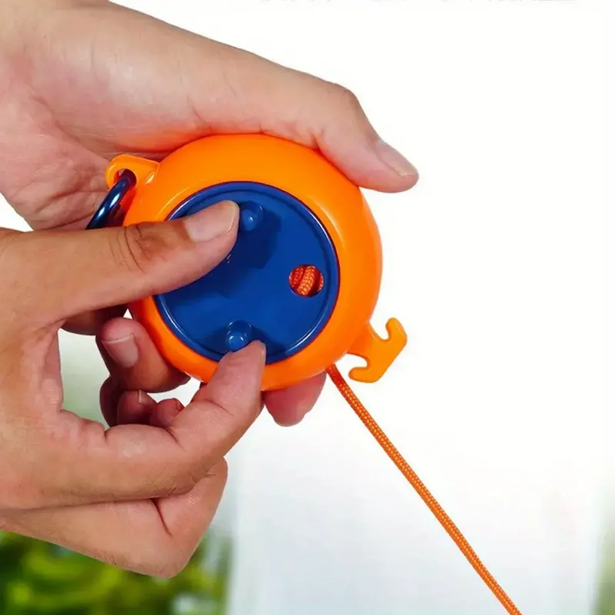 Compact Portable Travel Clothesline Durable ABS  with AL Alloy Hook Easy Install Laundry Rope for Camping 1pc/2pcs Optio Laundry