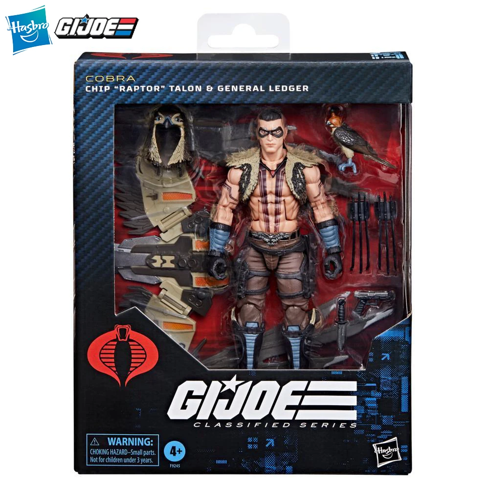 

[In-Stock] Hasbro G.I. Joe Classified Series #139 CHIP Raptor Talon & General Ledger 15cm Nice Collectible Action Figure Toys