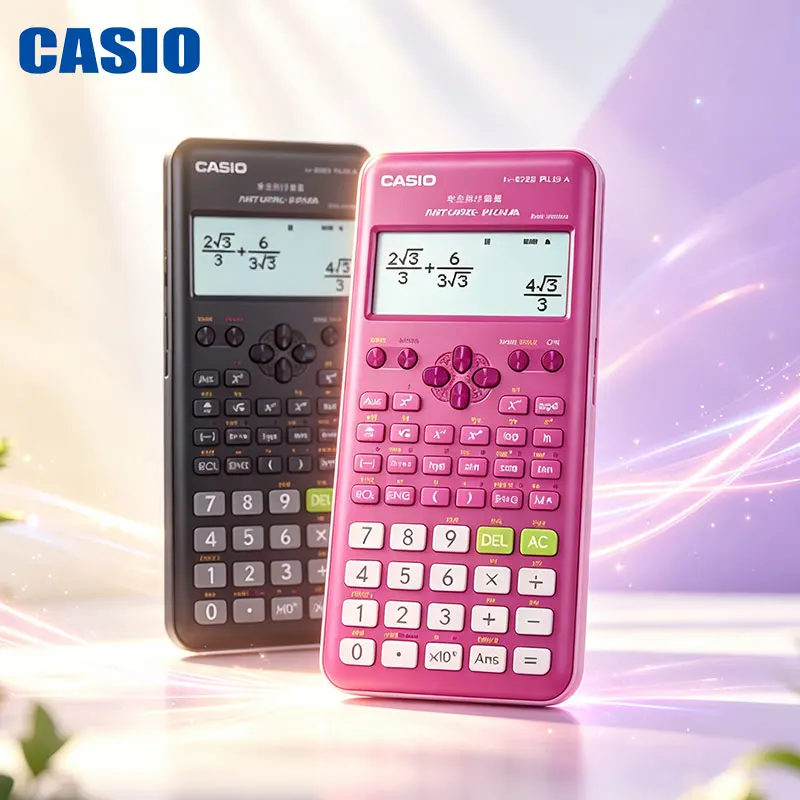 Casio fx-82ES PLSA/DX-12B/DH-12/MX-120B/12B Sturdy and durable scientific calculator for engineering parameter calculation