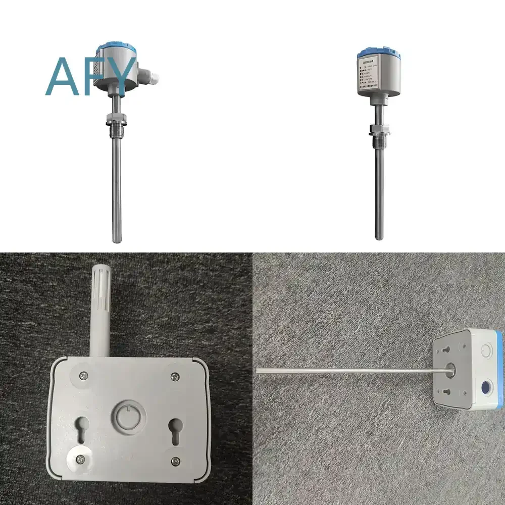 Wireless Intelligent PT100 High Temperature Transmitter for Modbus RTU LCD Display OEM ODM Support Industrial Automation