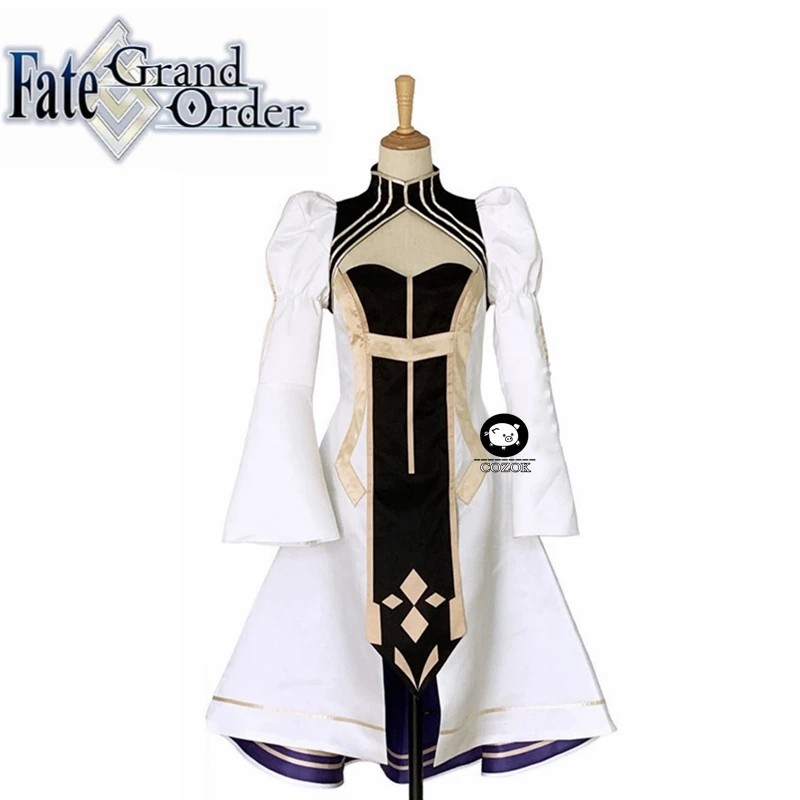 Anime FGO 5th Anniversary Fate Grand Order Stage 4 Altria Caster Castria Uniform Dress Outfit Games Cosplay Costumes