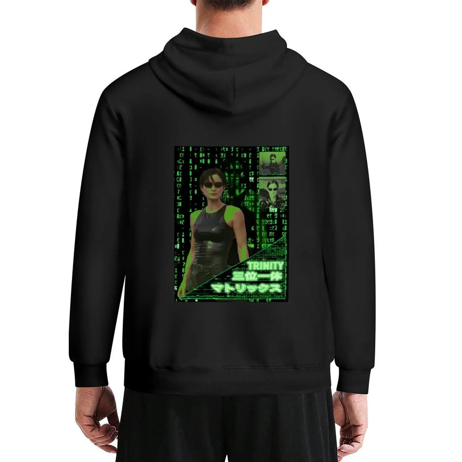 

Trinity - The Matrix - Japanese Hoodie autumn korean style clothes men clothes aesthetic clothing new in hoodies and blouses