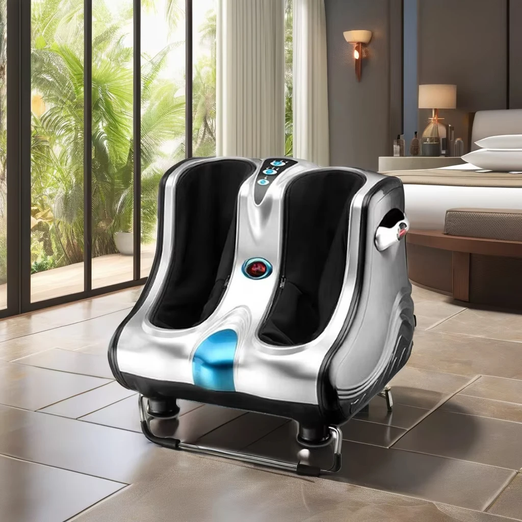 

Vibrating Foot and Calf Massage Machine Body Leg Foot Massager with Circulation Feature