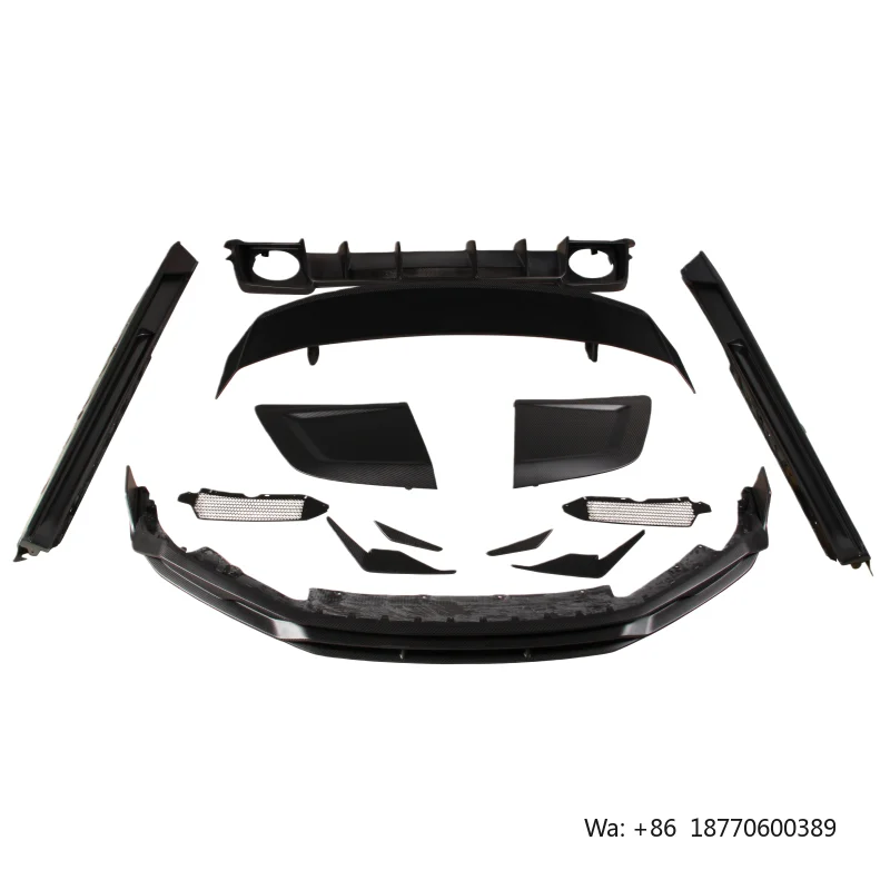PK Style Customized High-quality Dry Carbon Fiber Small Surround for Audi R8 Upgrade, Newly Designed Body Kit