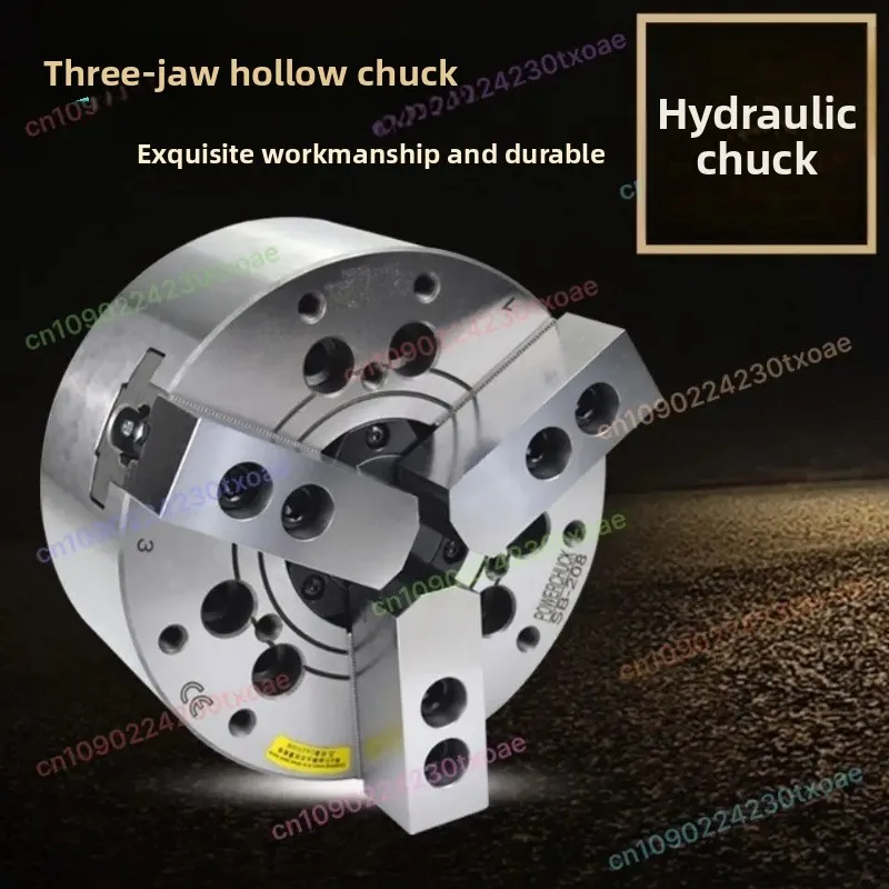 Standard Hollow Solid Hydraulic Three Jaw Chuck 4 5 6 8 10 12 15 18 21 Inch Power Chuck for CNC Lathe Milling Machine