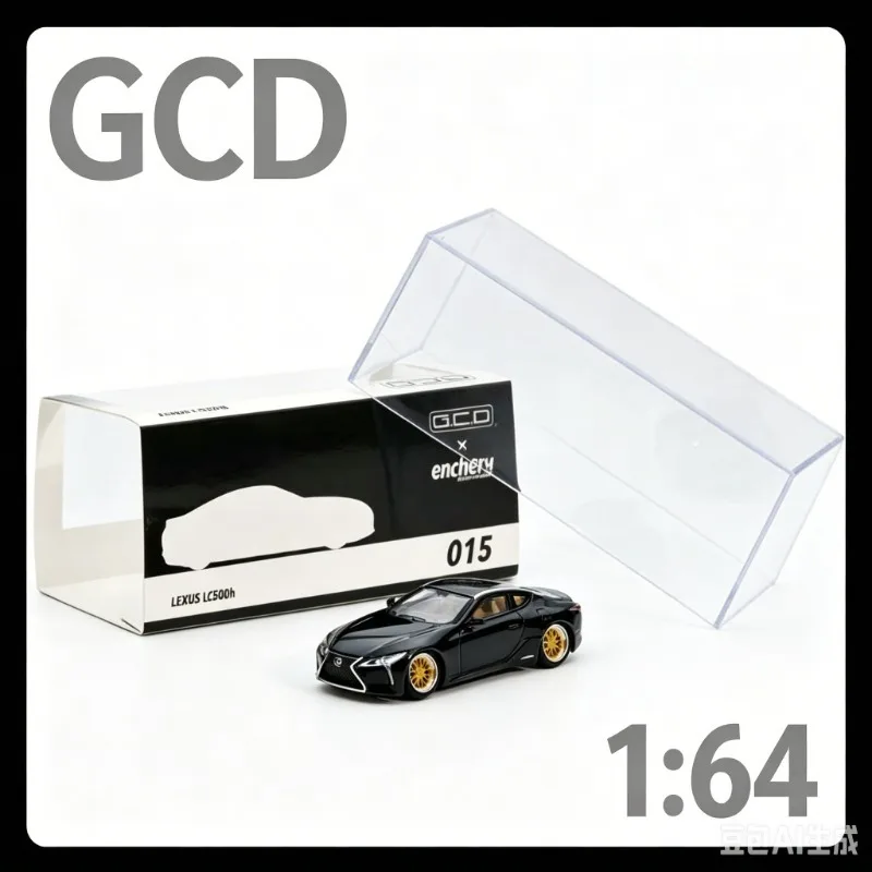 

GCD 1:64 Lexus LC500 LS500 Die Casting Alloy Simulation Standard Edition Car Model Collection Souvenir Desktop Ornament.
