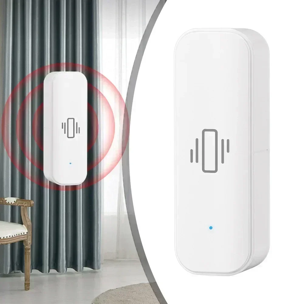 Dla czujnika wibracji Tuya dla Zigbee WIFI Monitor w czasie rzeczywistym aplikacja Alarm połączenia zdalnego sterowania